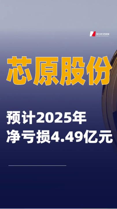 芯原股份：預(yù)計(jì)2025年凈虧損4.49億元