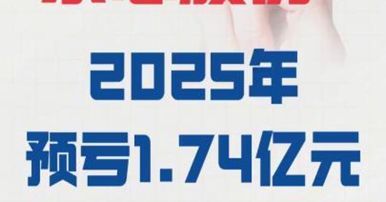 东芯股份：  2025年预亏 1.74亿元至2.14亿元