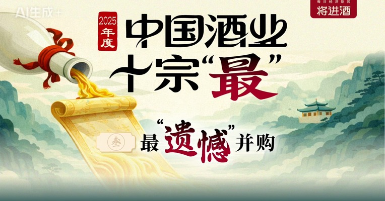 2025年度中国酒业十宗“最”之最“遗憾”并购