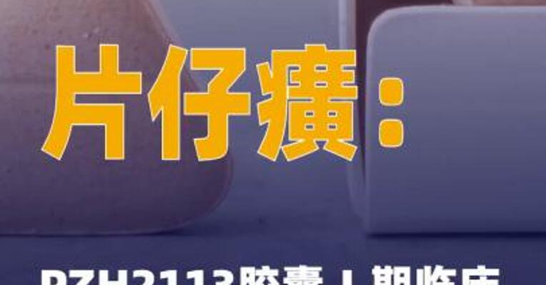 片仔癀：PZH2113胶囊Ⅰ期 临床试验完成首例受试者 入组