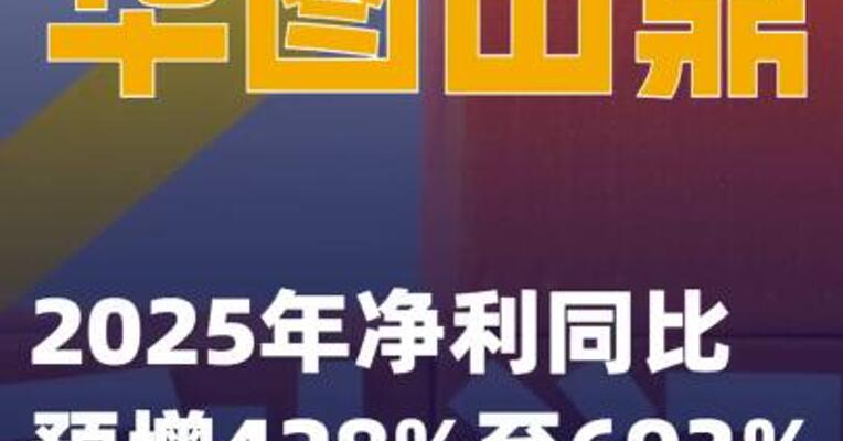 华图山鼎：2025年净利同比预增428%至693%