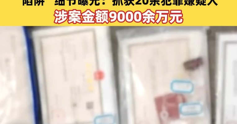 转发！警惕！上班被公司坑了200万元，话题冲上热搜第一，“陷阱”细节曝光：抓获20余犯罪嫌疑人，涉案金额9000余万元