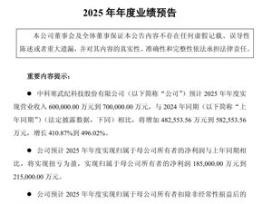 寒武纪：预计2025年营收增长超410%！净利润将扭亏为盈
