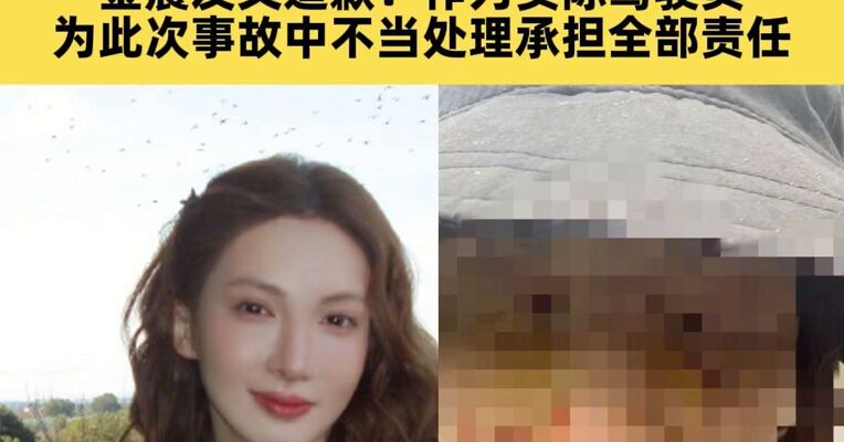 金晨涉嫌交通肇事“顶包”？警方通报：不存在骗保事实，涉及交通违法行为将依法依规予以处理，其他有关问题还在进一步核查中；金晨发文道歉