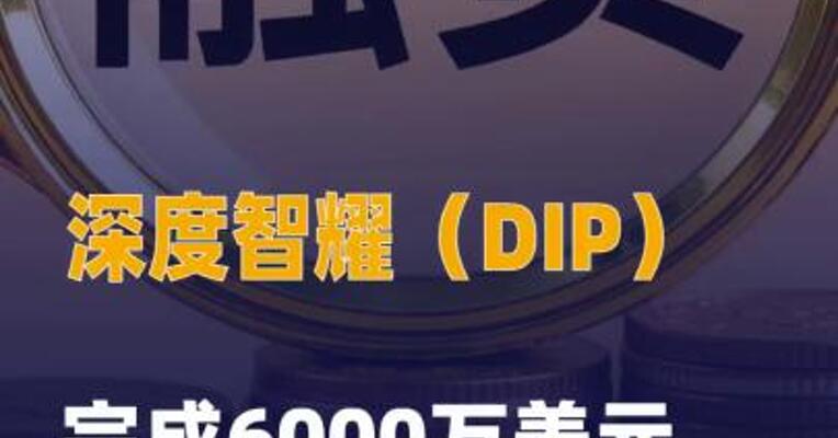 深度智耀（DIP）完成 6000万美元新一轮融资