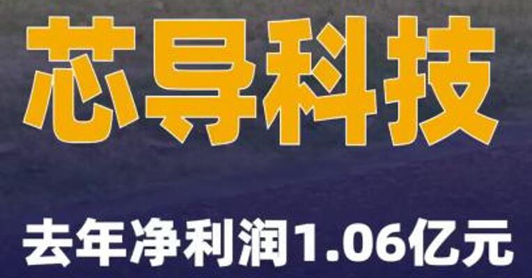 沪市首份年报出炉 芯导科技去年净利润1.06亿元