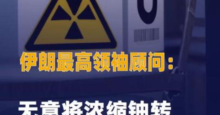 伊朗最高领袖顾问：无意 将浓缩铀转移至国外
