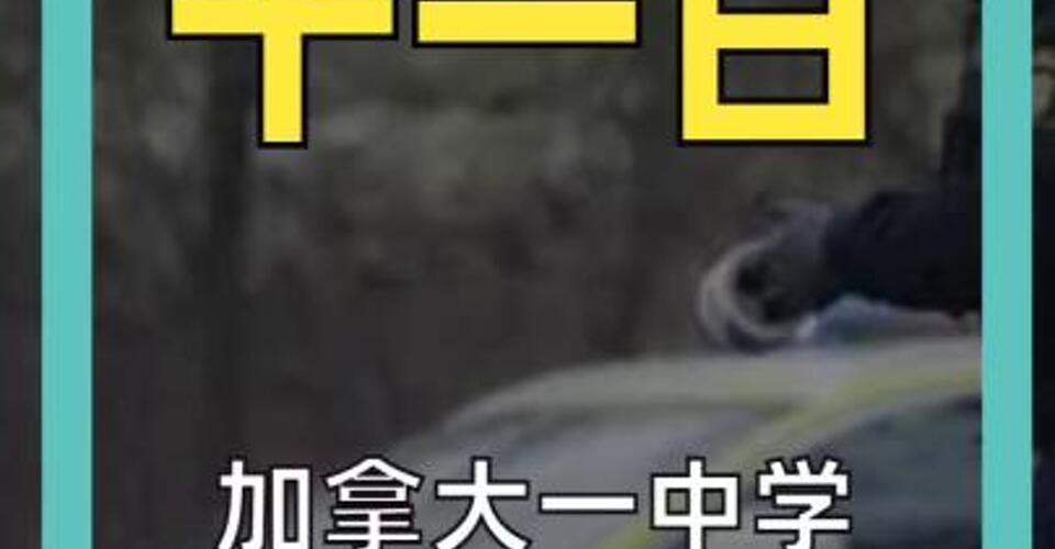 加拿大一中学 发生枪击事件 已致10人死亡