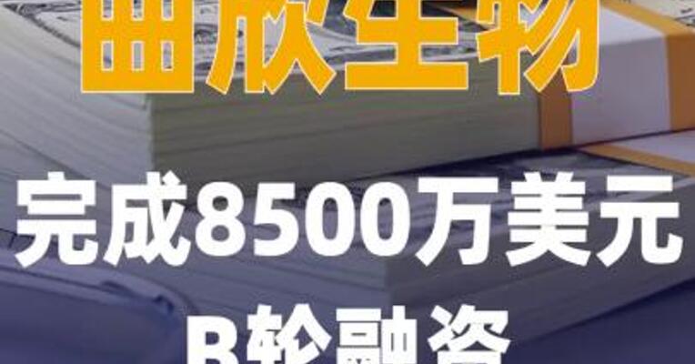 曲欣生物完成8500万美元 B轮融资
