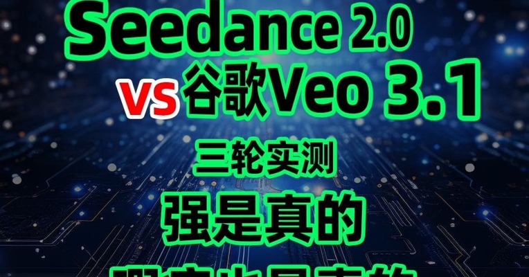 Seedance 2.0 VS 谷歌 Veo 3.1 三轮实测，强是真的，瑕疵也是真的