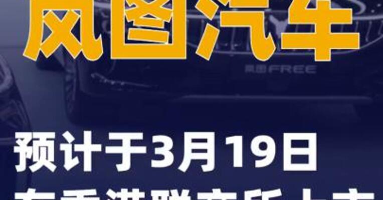 岚图汽车：预计于3月19日在香港联交所上市