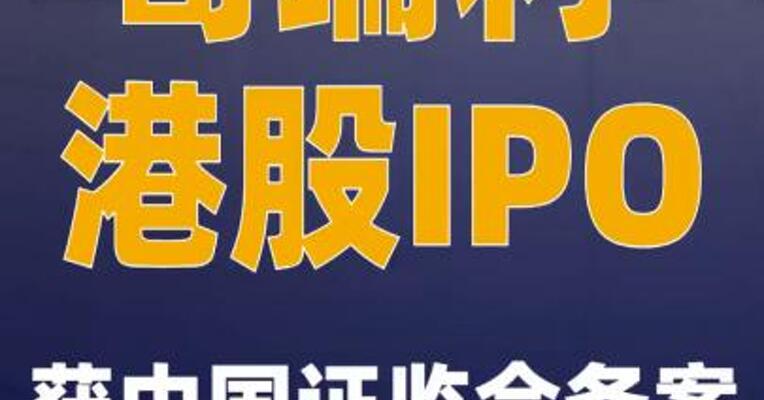 哥瑞利港股IPO获中国证监会备案