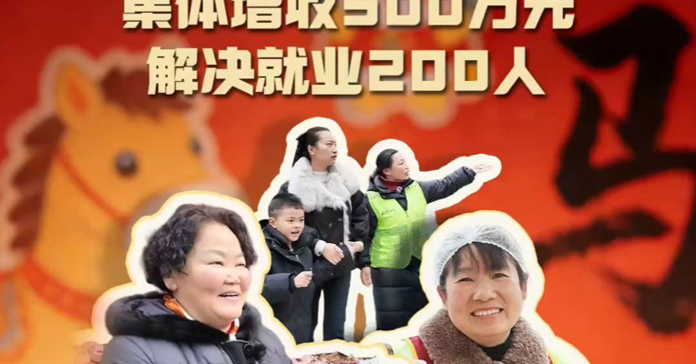 新春走基层丨雪“热”廖家镇：集体增收500万，解决就业200人