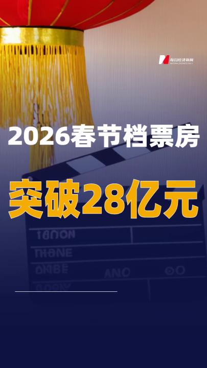 2026春節(jié)檔票房突破28億元