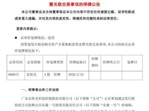 市值超千亿A股公司，筹划重大资产重组！将继续停牌