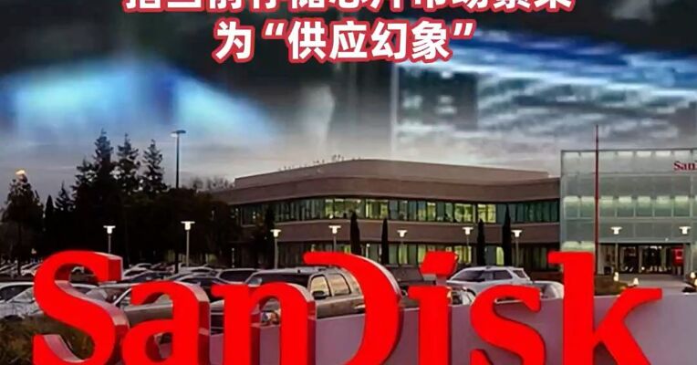 美国存储芯片巨头，股价大跳水！ 知名做空机构香橼称正在做空闪迪，指当前存储芯片市场繁荣为“供应幻象”