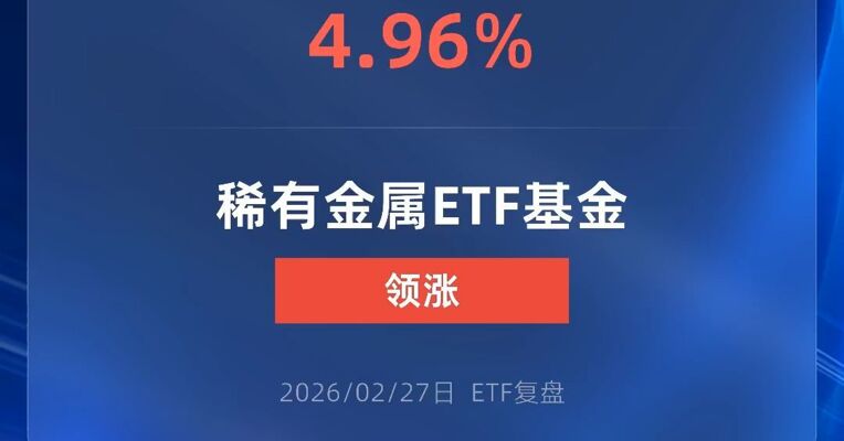 稀有金属ETF工银涨近5%