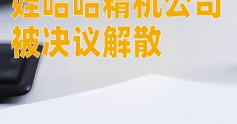 娃哈哈精机公司被决议解散