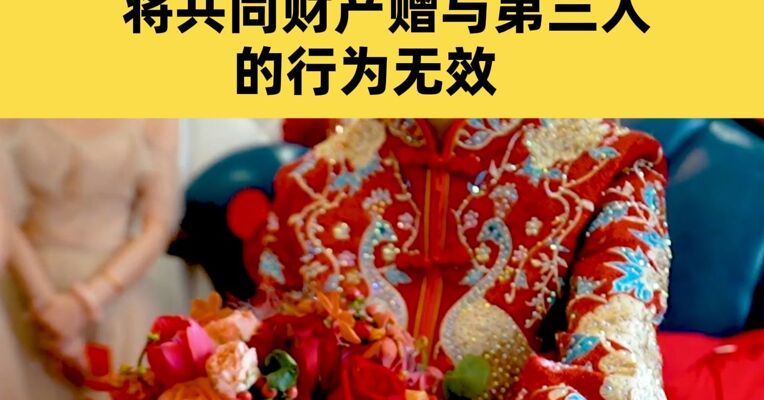 最高法明确：夫妻一方违反忠实义务将共同财产赠与第三人的行为无效