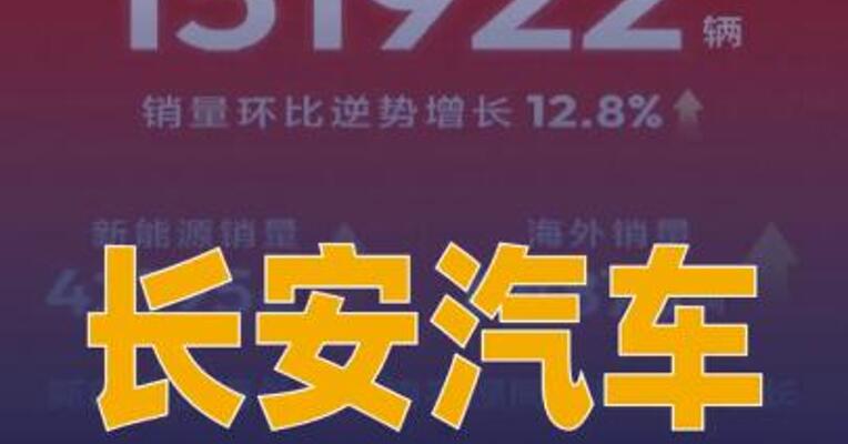 长安汽车2月销量151922辆