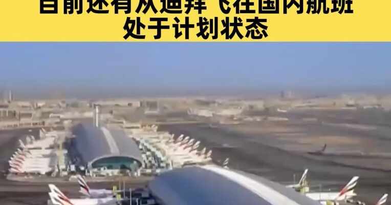 迪拜机场恢复运营 首架“回家”航班已起飞 目前还有从迪拜飞往国内航班处于计划状态