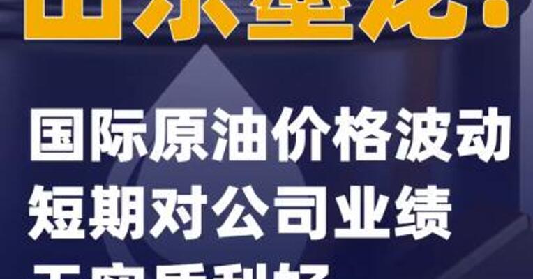 山东墨龙：国际原油价格波动短期对公司业绩 无实质利好