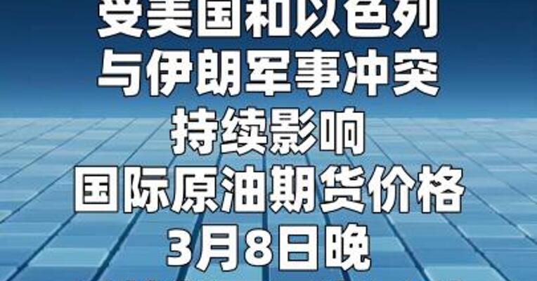国际油价暴涨，特朗普：这是“小小的代价”
