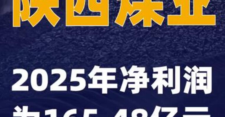陕西煤业：2025年净利润为165.48亿元