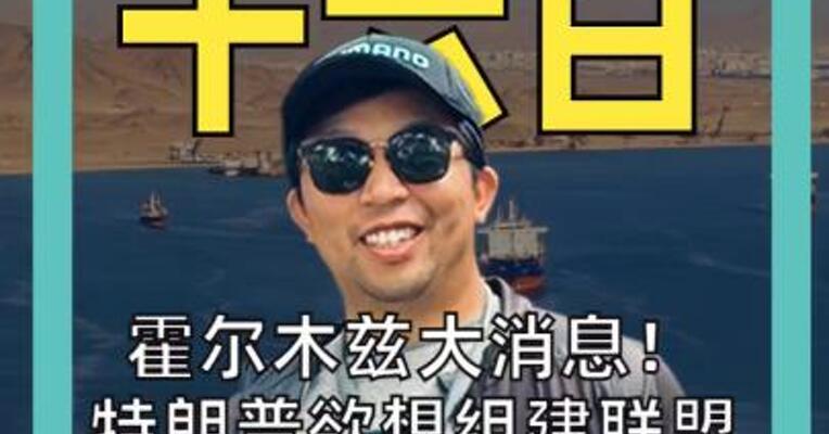 霍尔木兹大消息！ 特朗普欲想组建联盟 遭多国打脸！ 港口航运股直线拉升
