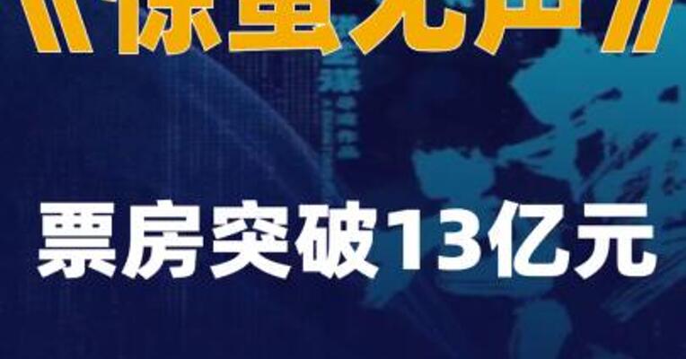 《惊蛰无声》票房突破13亿元