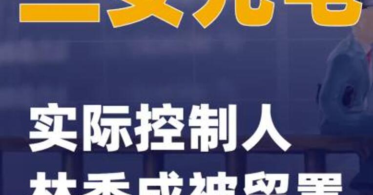 三安光电：实际控制人林秀成被留置