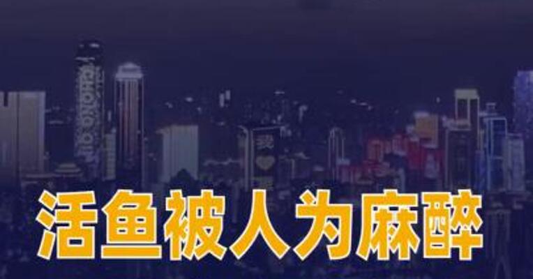 “活鱼被人为麻醉”重庆通报