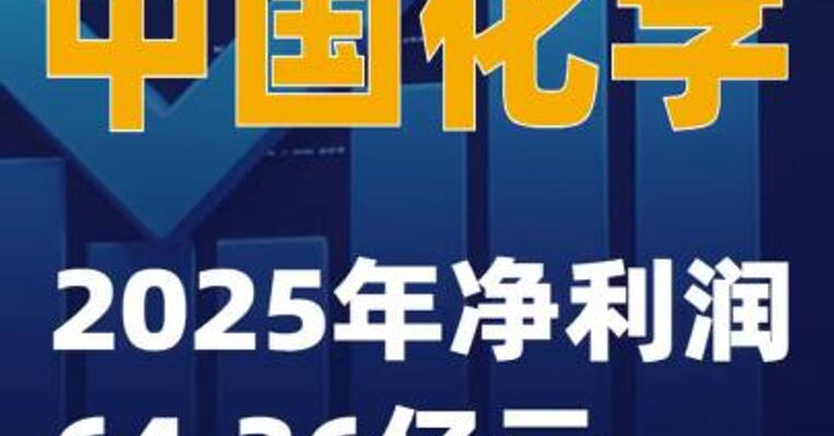 中国化学：2025年净利润64.36亿元