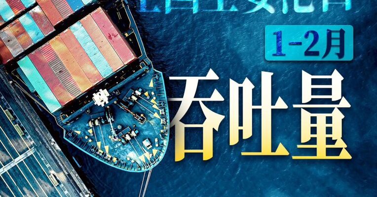 全国主要港口1—2月吞吐量