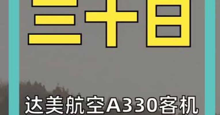 达美航空A330客机 起飞后发动机爆炸