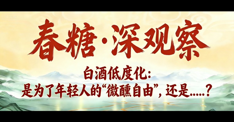 白酒低度化：是为了年轻人的“微醺自由”，还是……？