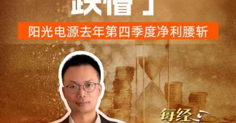 29万户股东跌懵了，阳光电源去年第四季度净利腰斩！