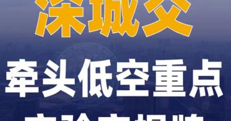 深城交牵头低空重点实验室揭牌