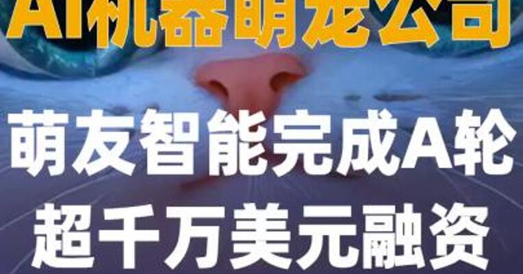 AI机器萌宠公司萌友智能 完成A轮超千万美元融资
