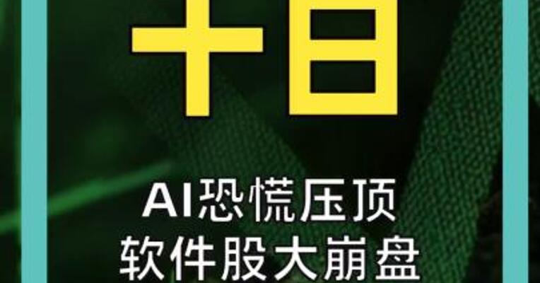 AI恐慌压顶软件股大崩盘 Snowflake单日重挫11%