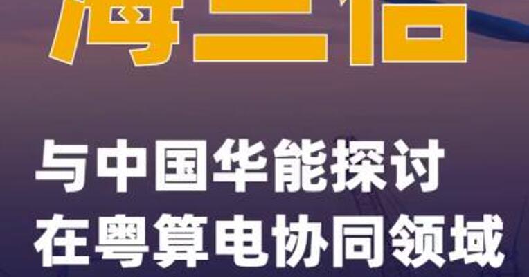 海兰信与中国华能探讨在粤算电协同领域合作事宜