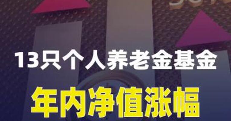 13只个人养老金基金年内净值涨幅超10%