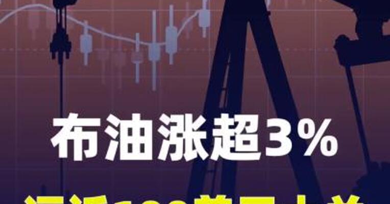 布油涨超3%，逼近100美元大关