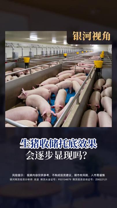 生猪收储托底效果 会逐步显现吗？