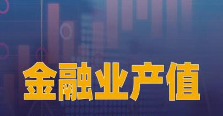 一季度金融业产值同比增长6.5%