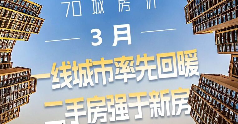 3月70城房价 一线城市率先回暖 二手房强于新房