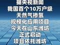 我国首个十万户级天然气掺氢应用项目启动