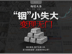 “未来的金银”还是“烫手的山芋”？散户涌入铟锭投资：每千克4700元抢购，回收却“八五折也难出手”