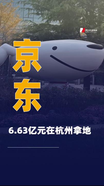 京东6.63亿元在杭州拿地