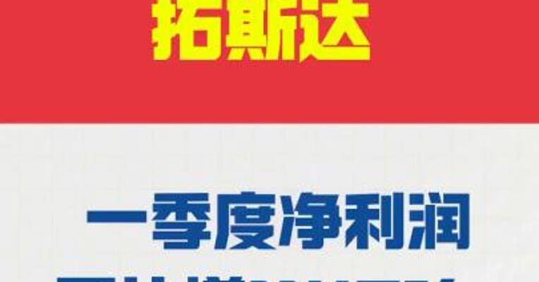 拓斯达：一季度净利润 同比增长1147%